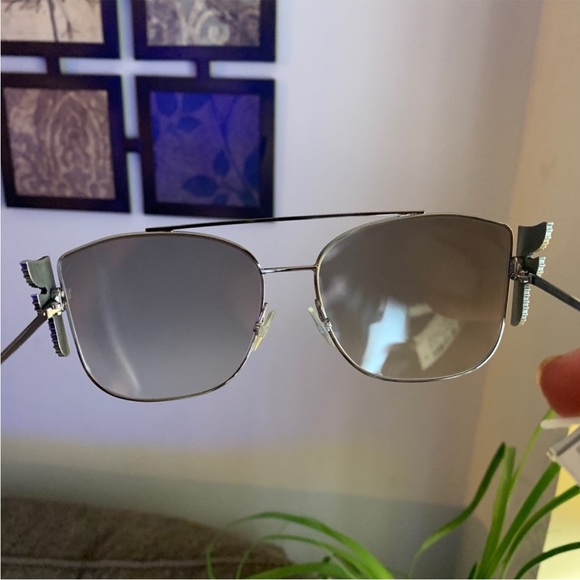 NWT Fendi 62mm Square Brow Bar Sunglasses - Picture 13 of 15